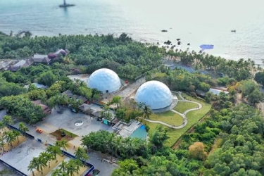 花卉节 | 探秘花卉节：首届三亚国际花卉旅游节360度球幕光影秀