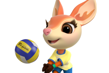 亚沙会吉祥物“亚亚”运动项目造型发布反响热烈