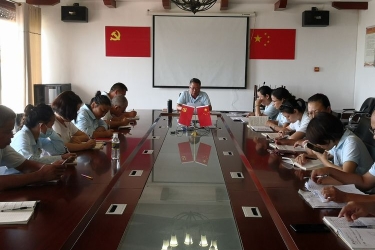 三亚旅文集团大小洞天党支部学习传达习近平总书记对海南自由贸易港建设作出重要指示精神