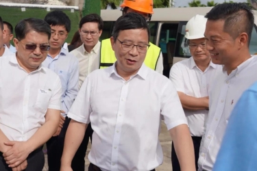 三亚市委副书记、市政府代市长包洪文调研三亚旅文集团自贸港旅游航空总部项目