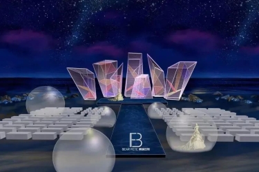 婚庆节 | 婚礼宴会设计师小熊摘光筑梦，携国际婚纱品牌演绎一场爱与美的视觉盛宴〜