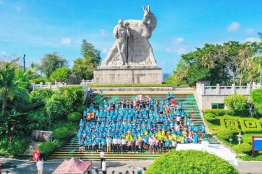 献礼建党100周年｜三亚市总工会在鹿回头成功举办微型马拉松赛
