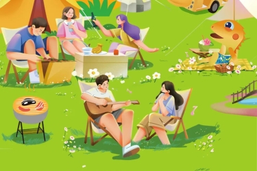 多款美味套餐齐享，有诗有酒有篝火，组团「躺营」天涯！